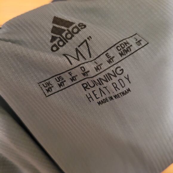 Adidas Men's M7 Running Shorts, Gray & Navy, Size Medium Lightweight Athletic - Picture 3 of 8